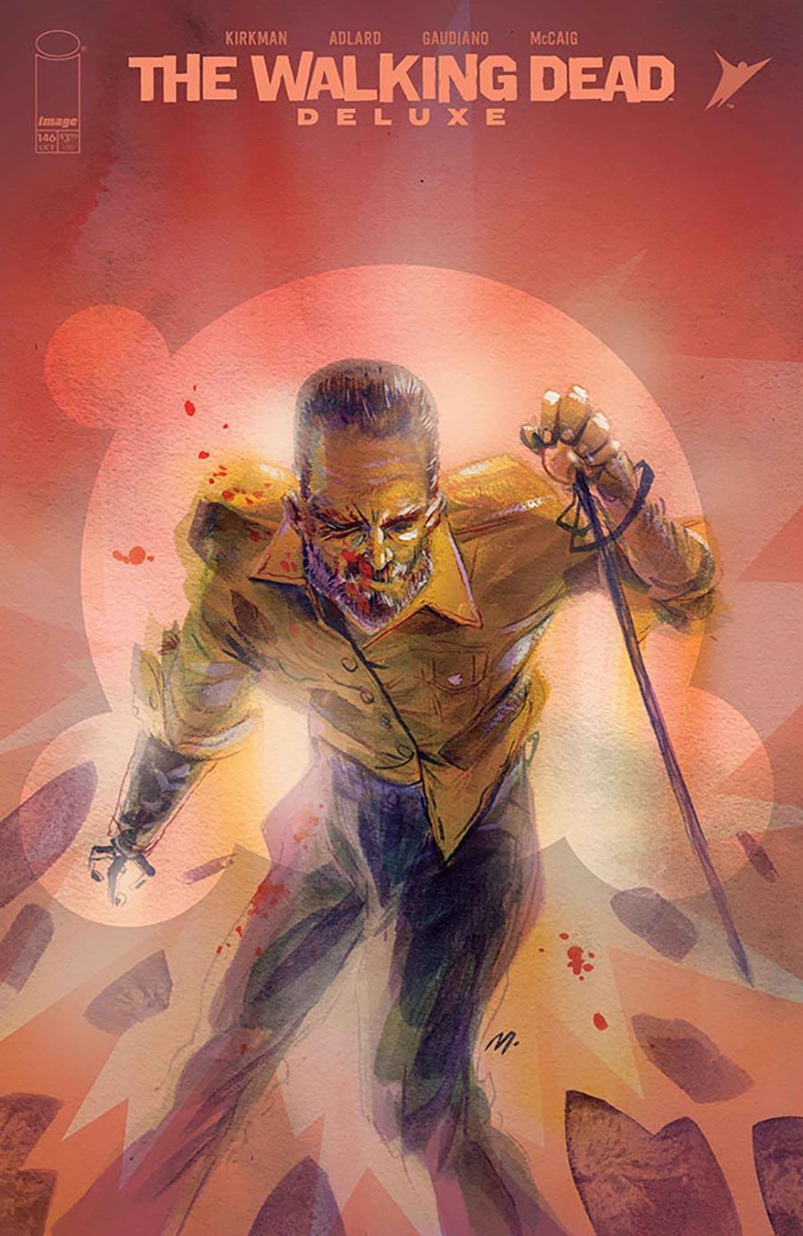 Walking Dead Deluxe #146 Cover C Variant Scott Morse Cover