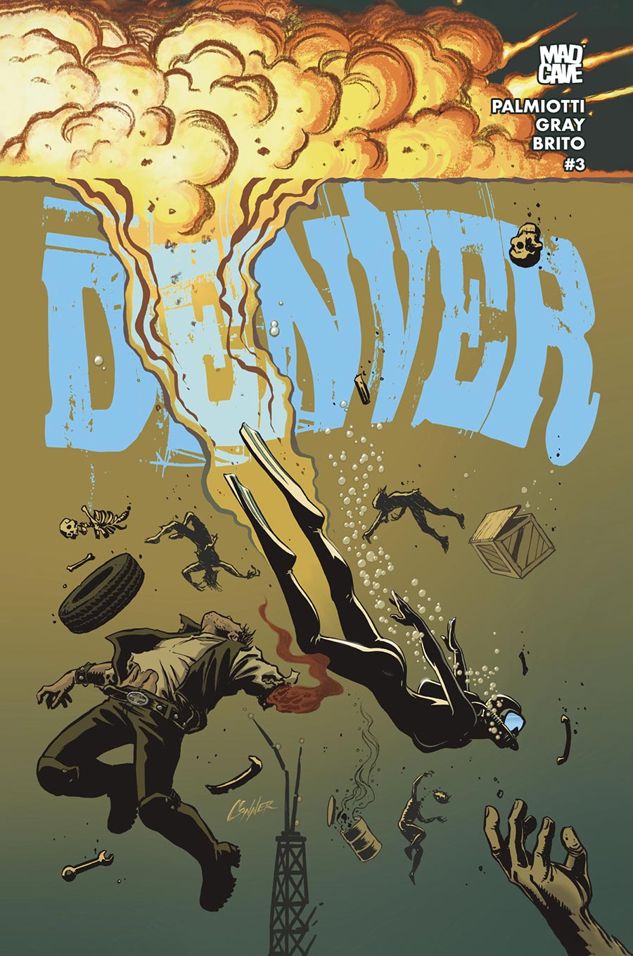 Denver #3 Cover A Regular Amanda Conner Cover