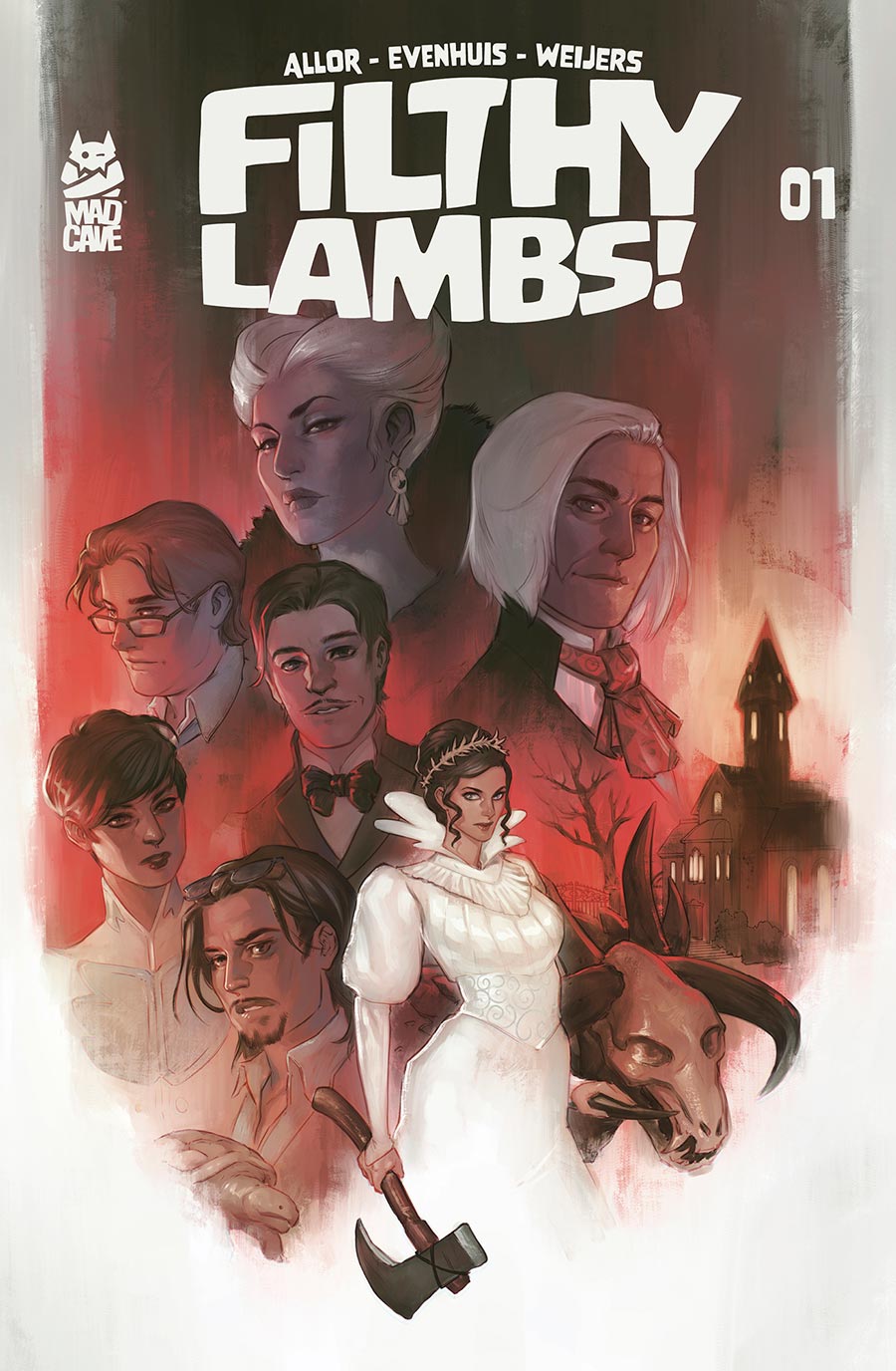 Filthy Lambs #1 Cover B Variant Meghan Hetrick Cover