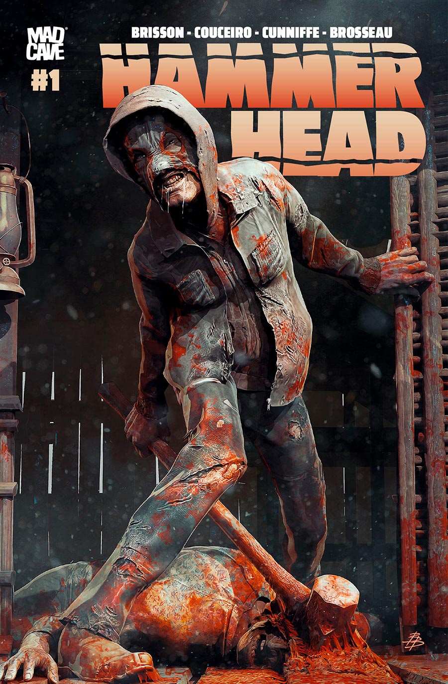 Hammer Head #1 Cover C Variant Bjorn Barends Cover