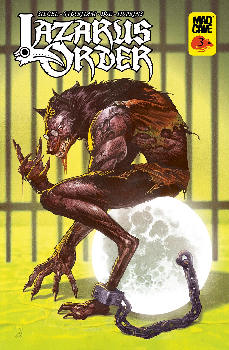 Lazarus Order #3 Cover B Variant Mike Del Mundo Cover