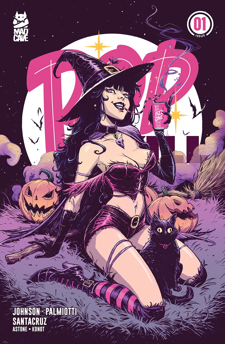 Pop Kill #1 Cover L Seasonal Flavors Sumeyye Kesgin Halloween Themed Edition