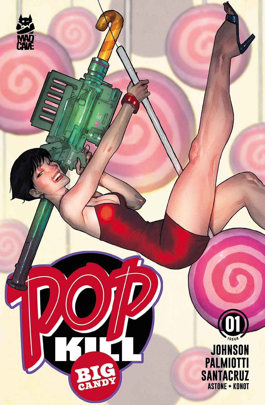Pop Kill Big Candy #1 Cover D Variant Ben Caldwell Card Stock Cover
