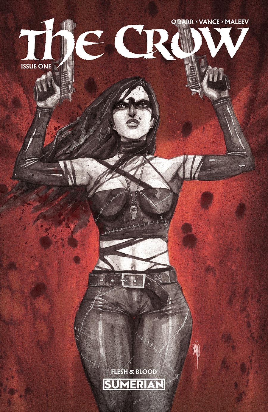 Crow Flesh And Blood (Sumerian Comics) #1 Cover D Variant Brao Cover