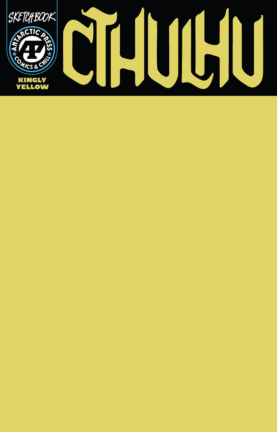 Cthulu Sketchbook #1 (One Shot) Cover B Variant Kingly Yellow Cover