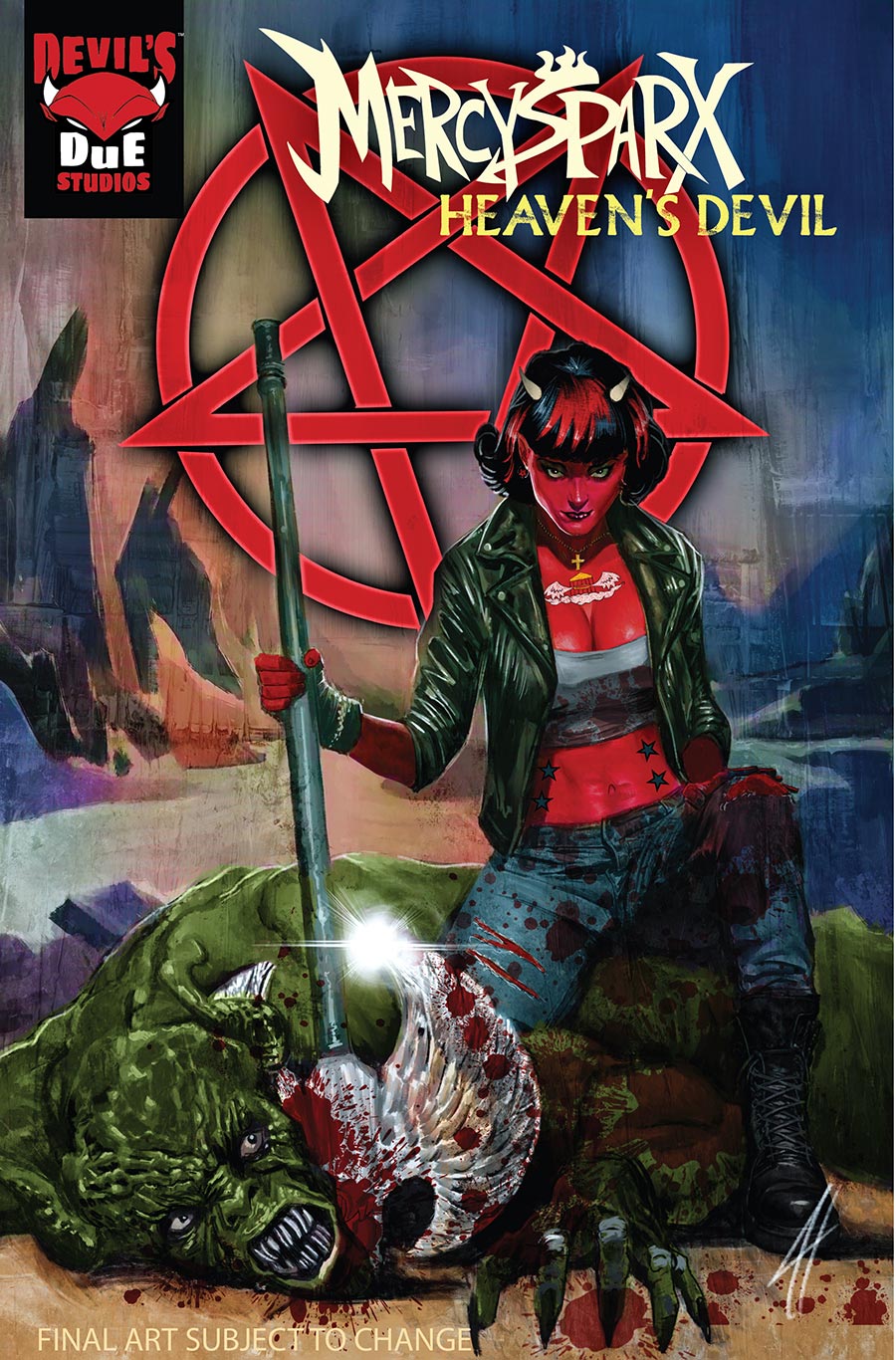 Mercy Sparx Heavens Devil #1 Cover B Variant Joel H Herrera Cover