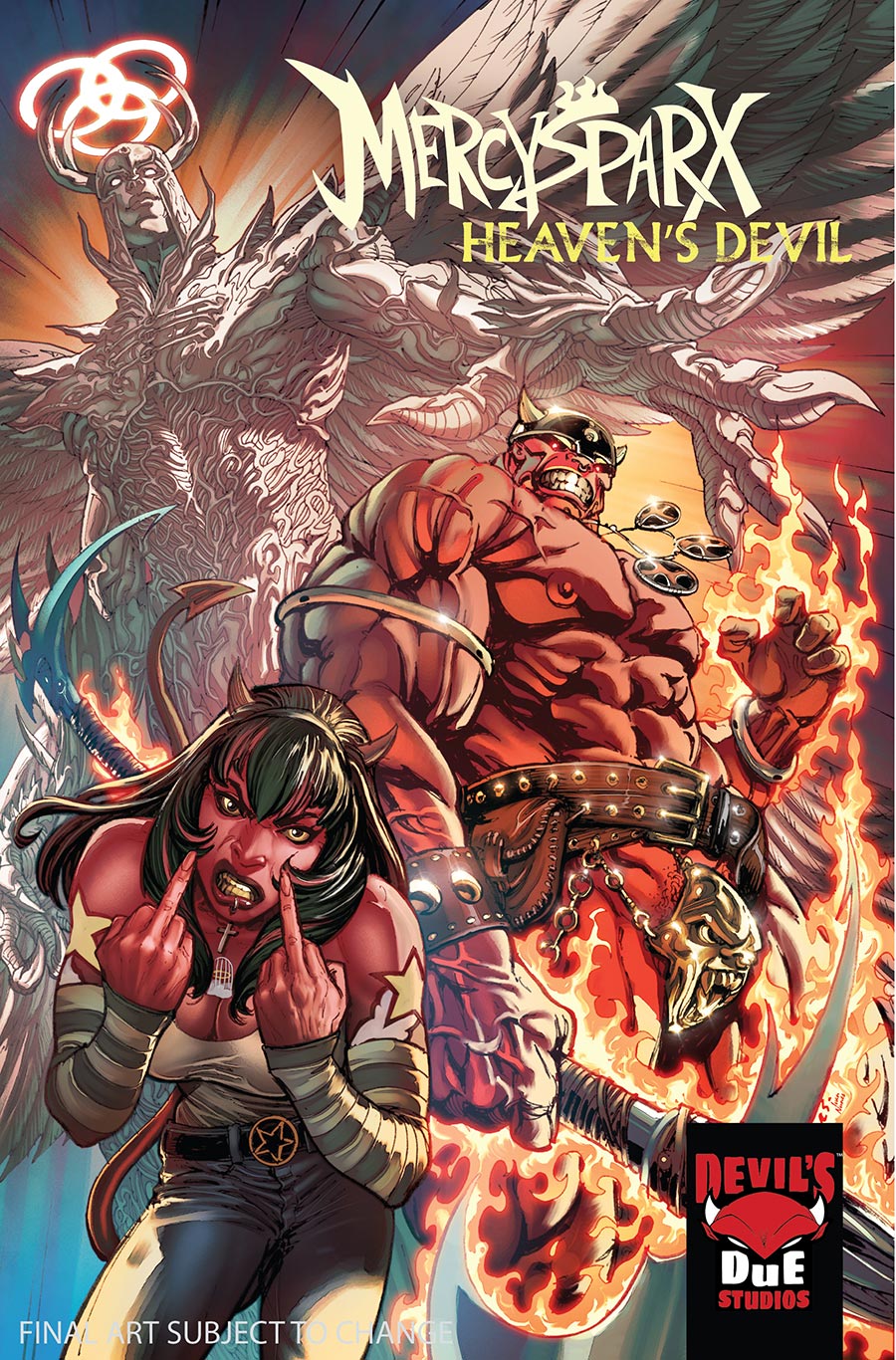 Mercy Sparx Heavens Devil #1 Cover C Variant Bart Sears Cover