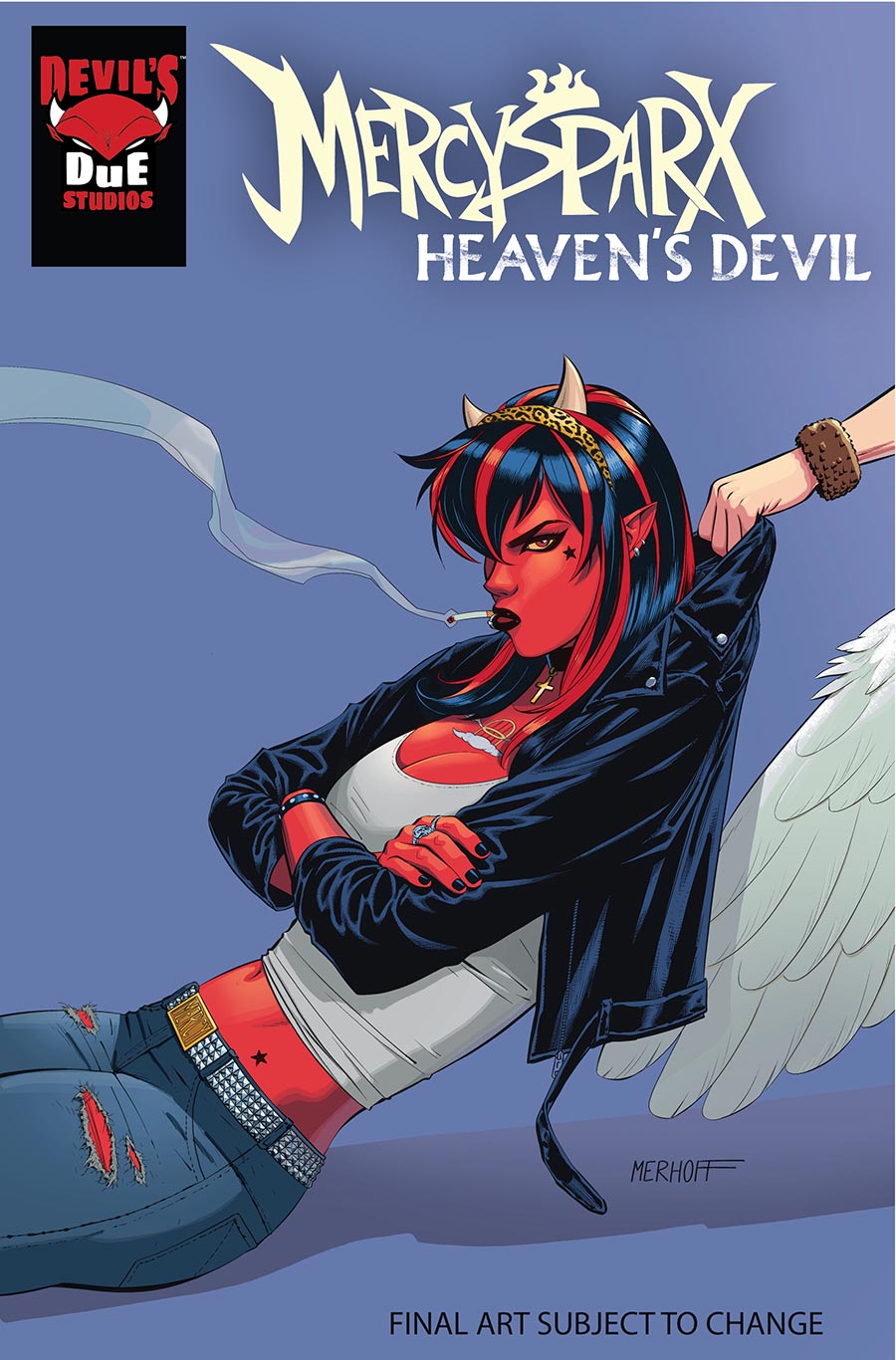 Mercy Sparx Heavens Devil #1 Cover D Variant Matt Merhoff Cover