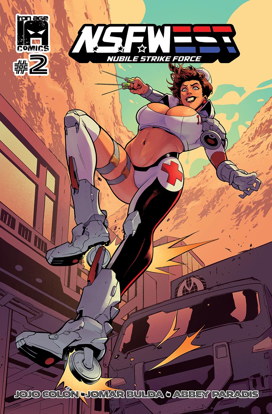 N.S.F.West #2 Cover C Variant Jomar Bulda Captain Ceci Cover