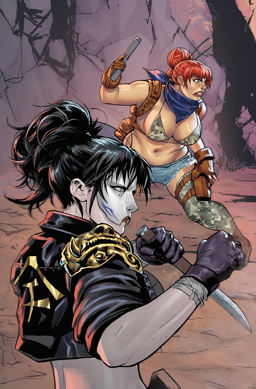 N.S.F.West #2 Cover D Variant Jomar Bulda Connecting Unlockable Cover
