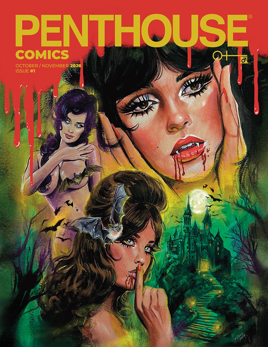 Penthouse Comics Vol 2 #1 Cover E Variant Suspiria Vilchez Risque Cover