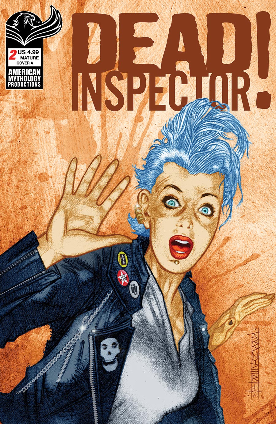 Dead Inspector #2 Cover A Regular John K Snyder III Cover