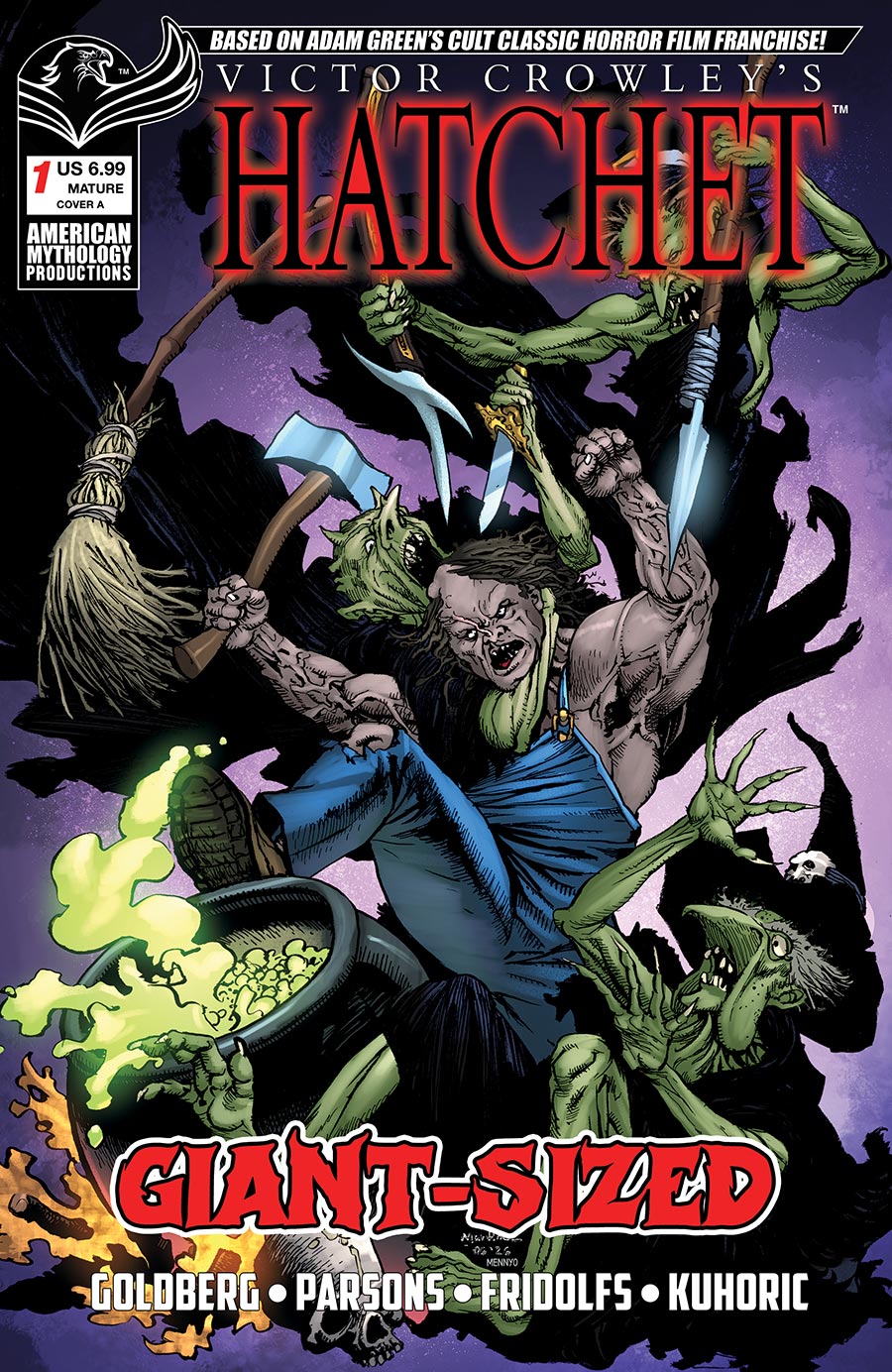 Victor Crowleys Hatchet Giant-Sized Halloween #1 (One Shot) Cover A Regular Roy Allan Martinez Cover