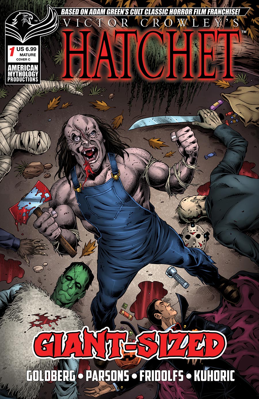 Victor Crowleys Hatchet Giant-Sized Halloween #1 (One Shot) Cover C Variant Richard Bonk Cover
