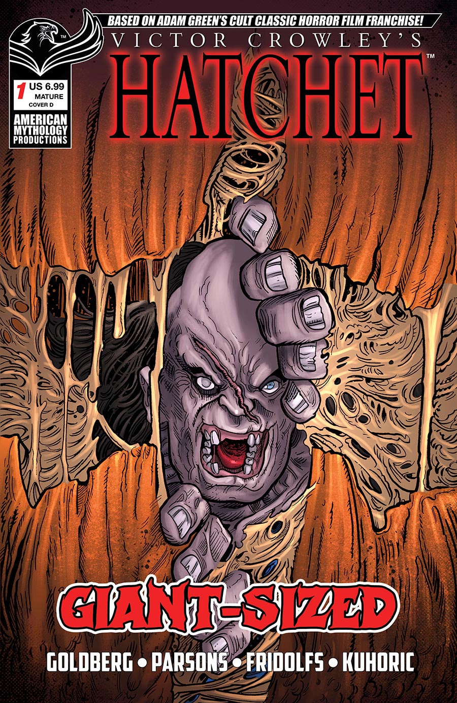 Victor Crowleys Hatchet Giant-Sized Halloween #1 (One Shot) Cover D Variant Buz Hasson Cover