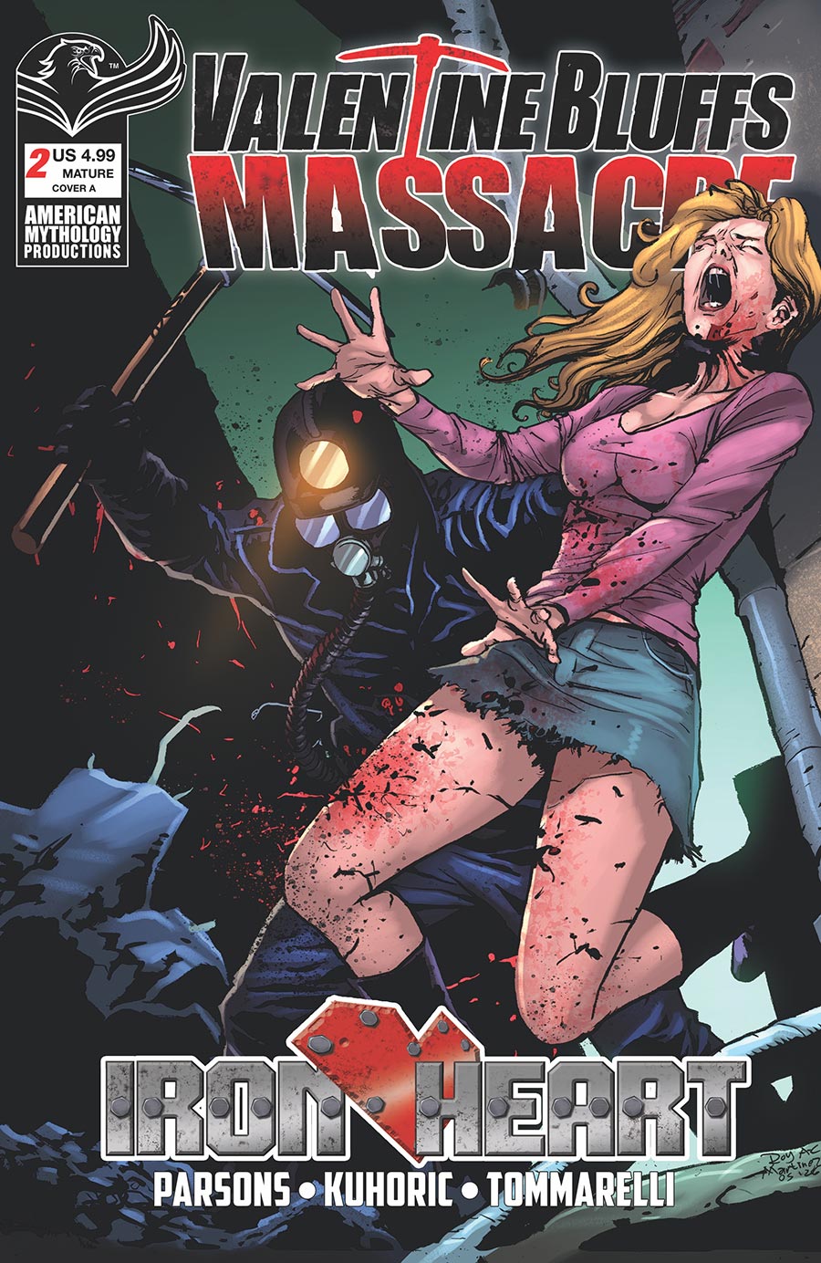 Valentine Bluffs Massacre Iron Heart #2 Cover A Regular Roy Allan Martinez Cover