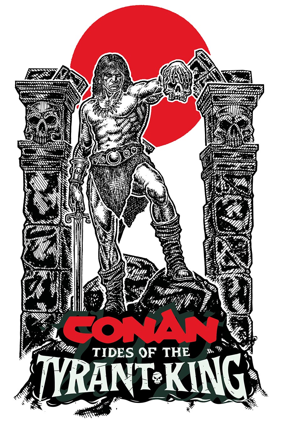 Conan Tides Of The Tyrant King #2 Cover D Variant Micah Ulrich Cover
