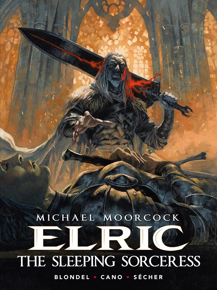 Michael Moorcocks Elric The Sleeping Sorceress TP Book Market Valentin Secher Cover