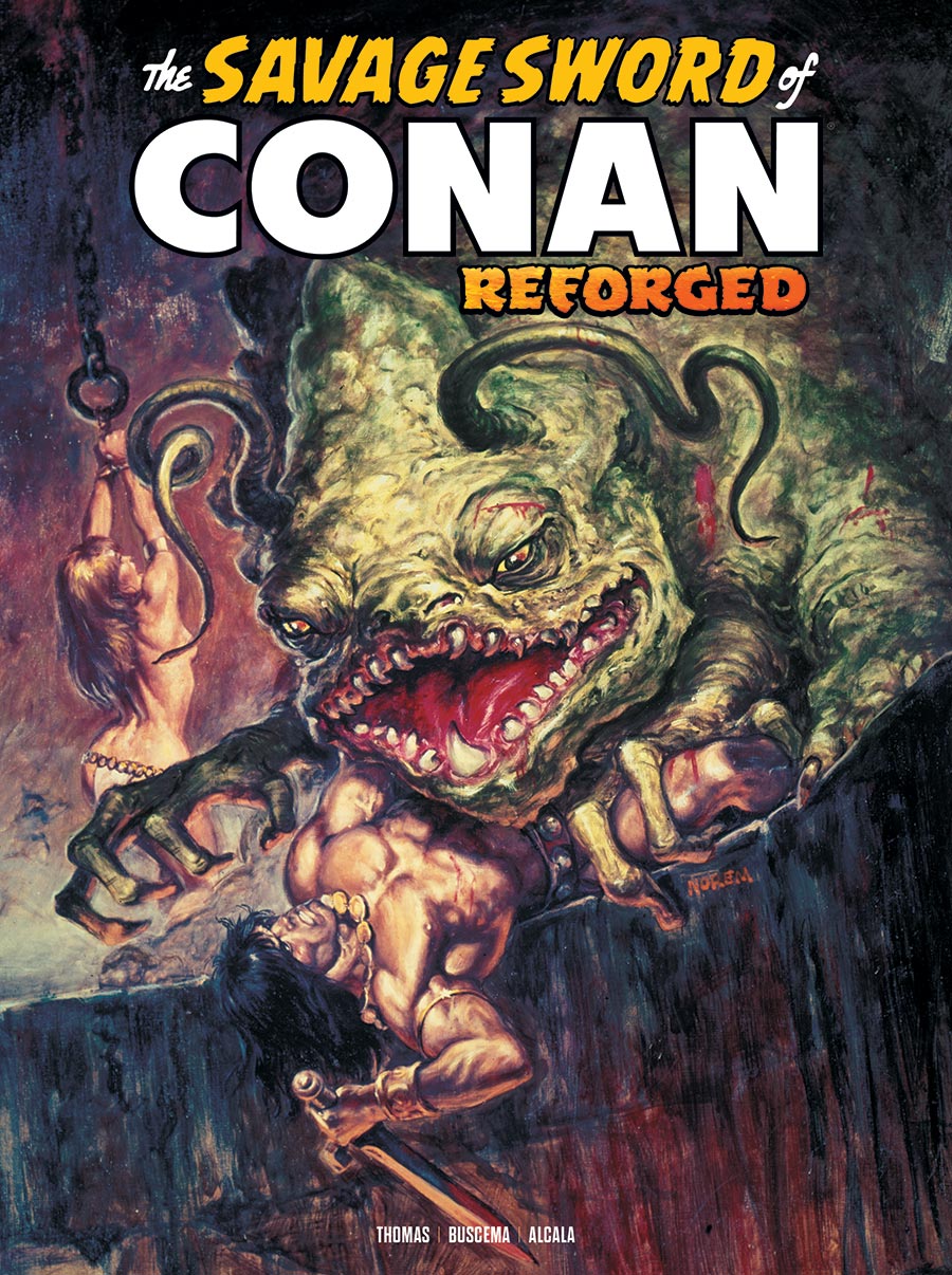 Savage Sword Of Conan Reforged #7 Cover B Variant Earl Norem Cover