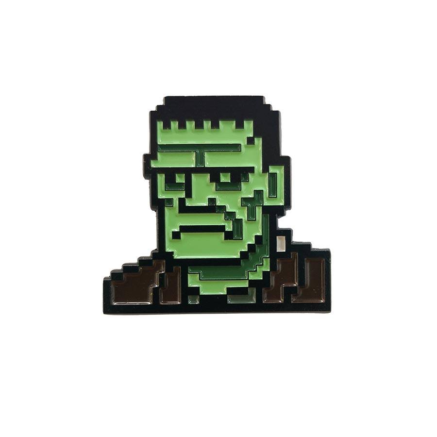 8-Bit Monsters Enamel Pin - Frank