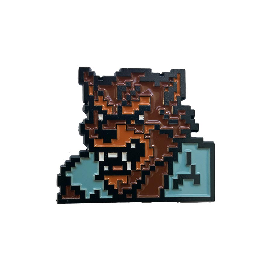 8-Bit Monsters Enamel Pin - Werewolf