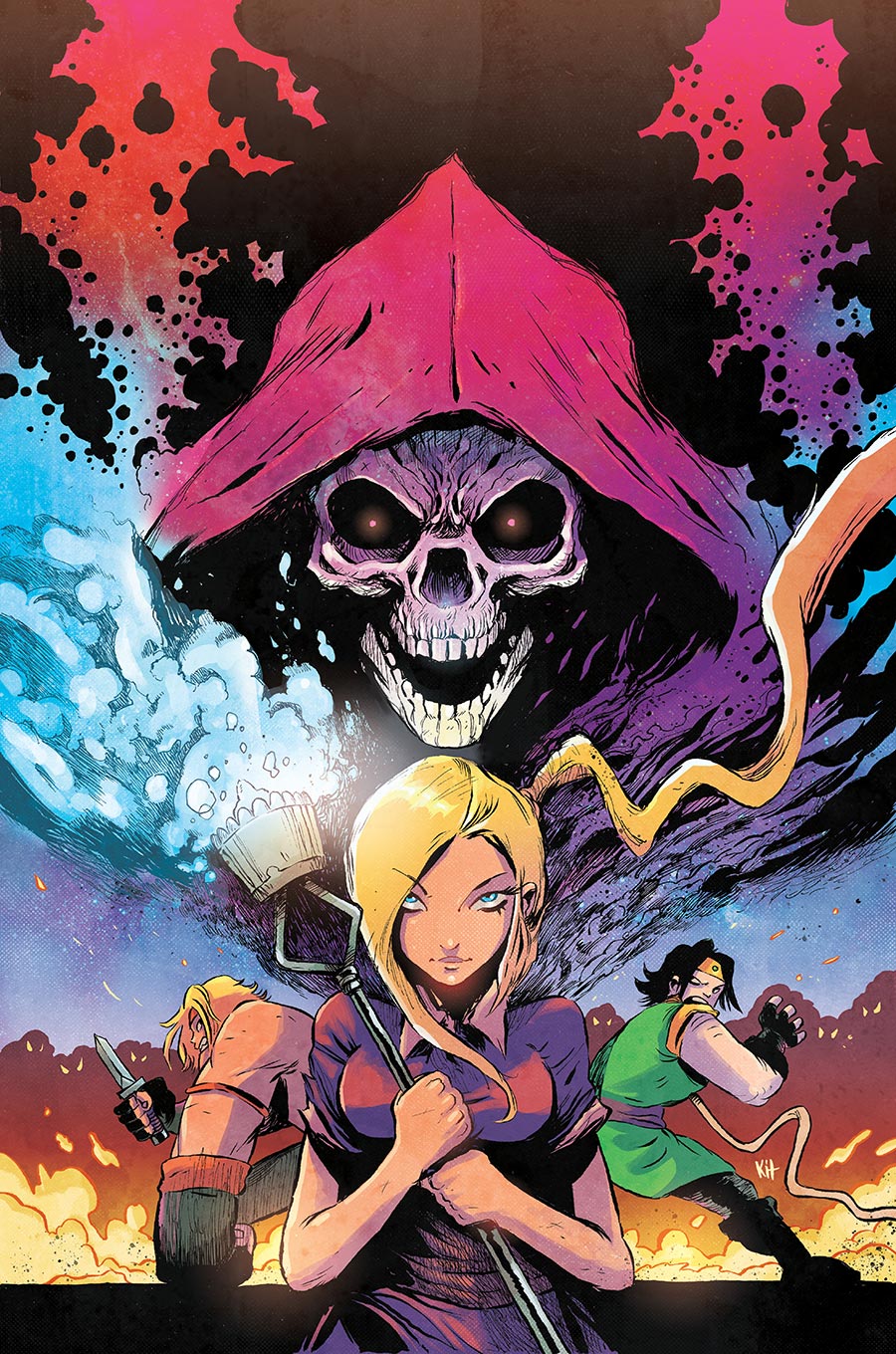 Vampire Survivors #2 Cover C Variant Kit Wallis Virgin Card Stock Cover