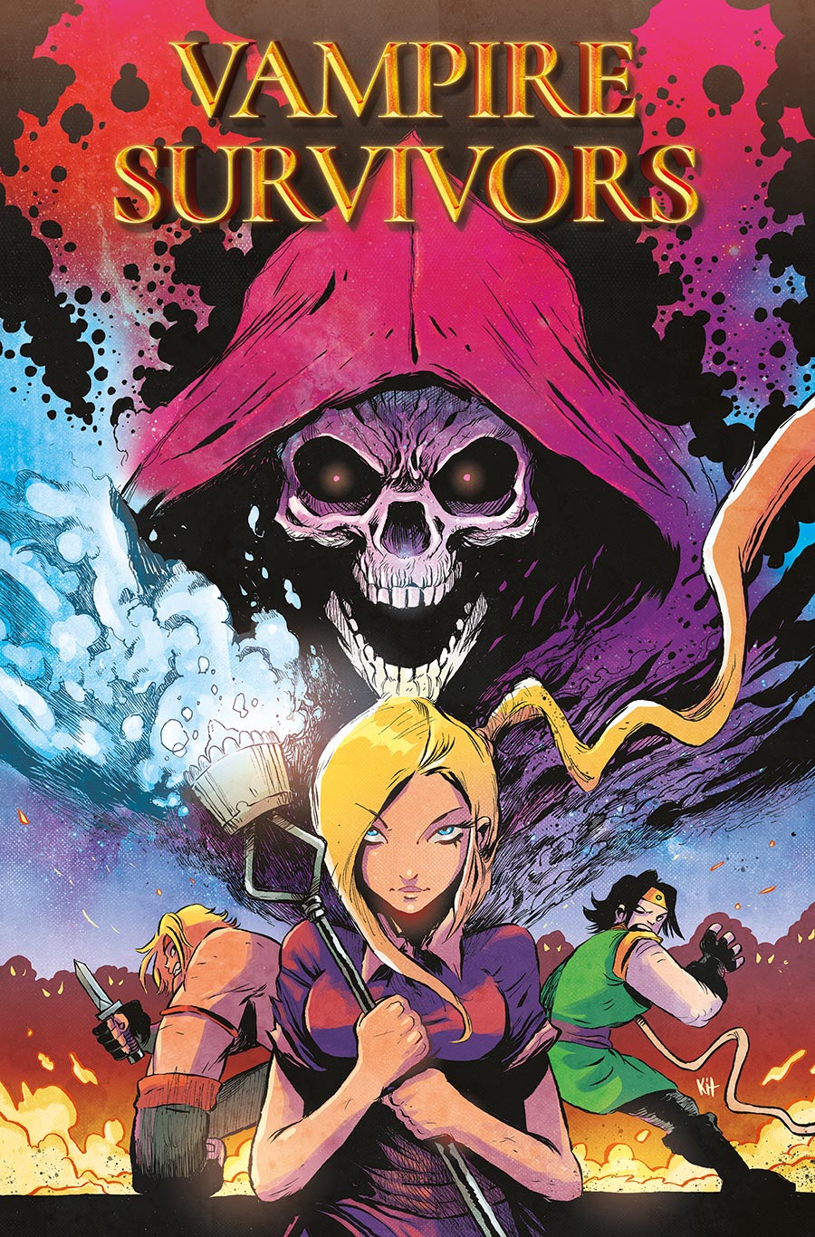 Vampire Survivors #2 Cover D Variant Kit Wallis Foil Cover