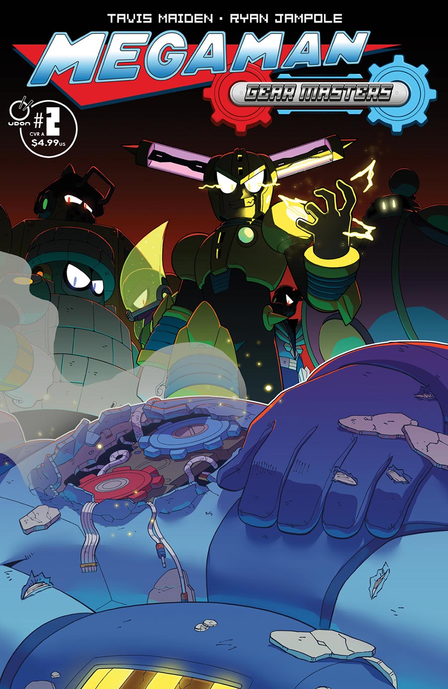 Mega Man Gear Masters #2 Cover A Regular Ryan Jampole Cover