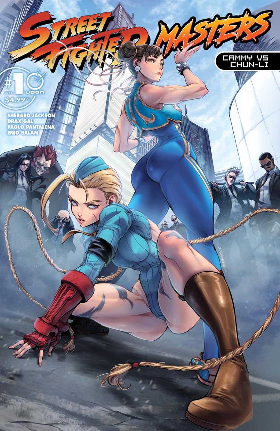 Street Fighter Masters Cammy vs Chun-Li #1 (One Shot) Cover A Regular Drax Gal Cover