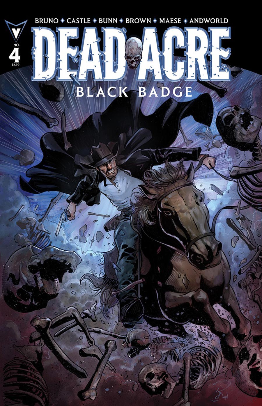 Dead Acre Black Badge #4 Cover A Regular Riley Brown Cover