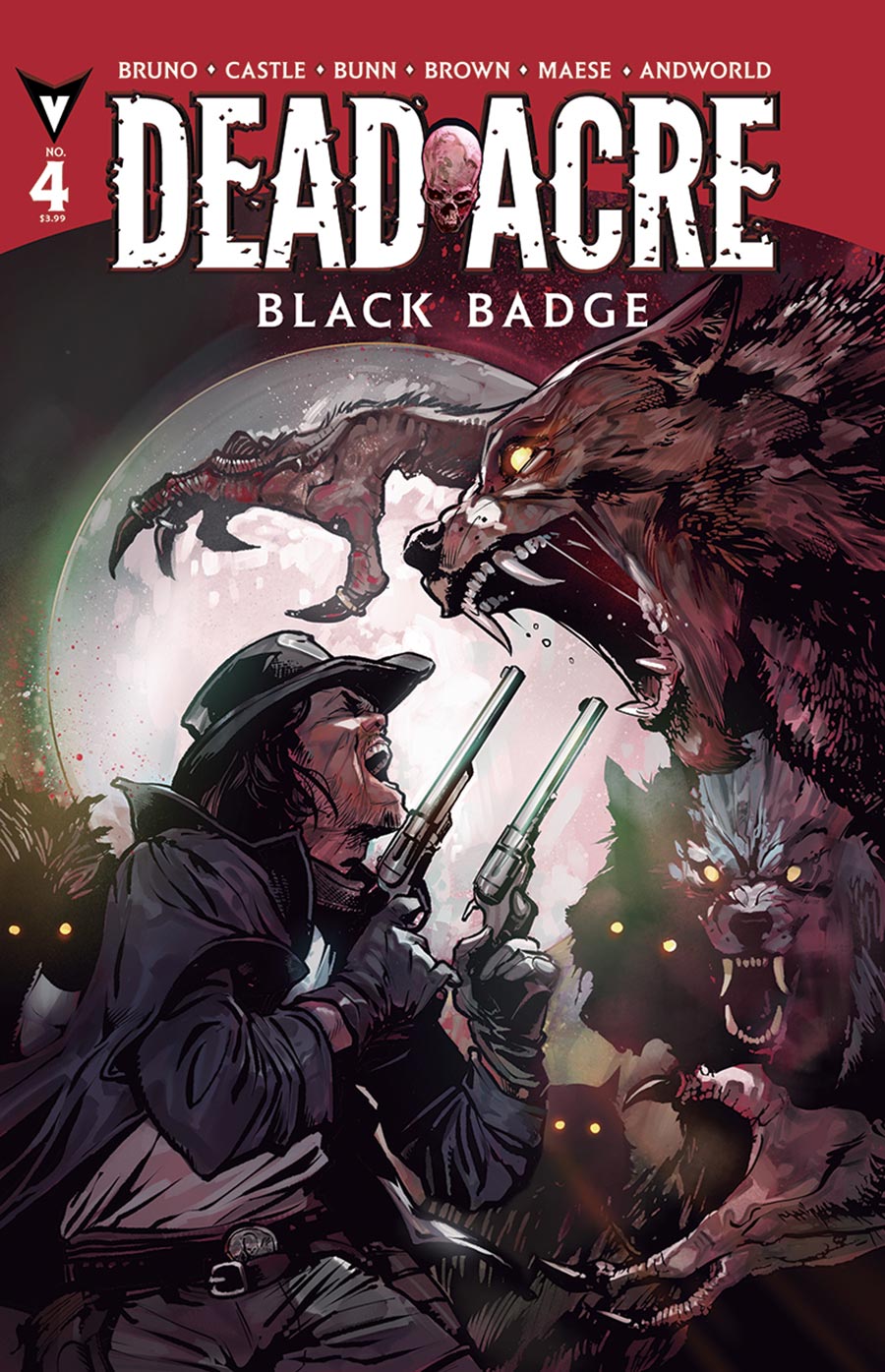 Dead Acre Black Badge #4 Cover B Incentive Nathan Gooden Variant Cover