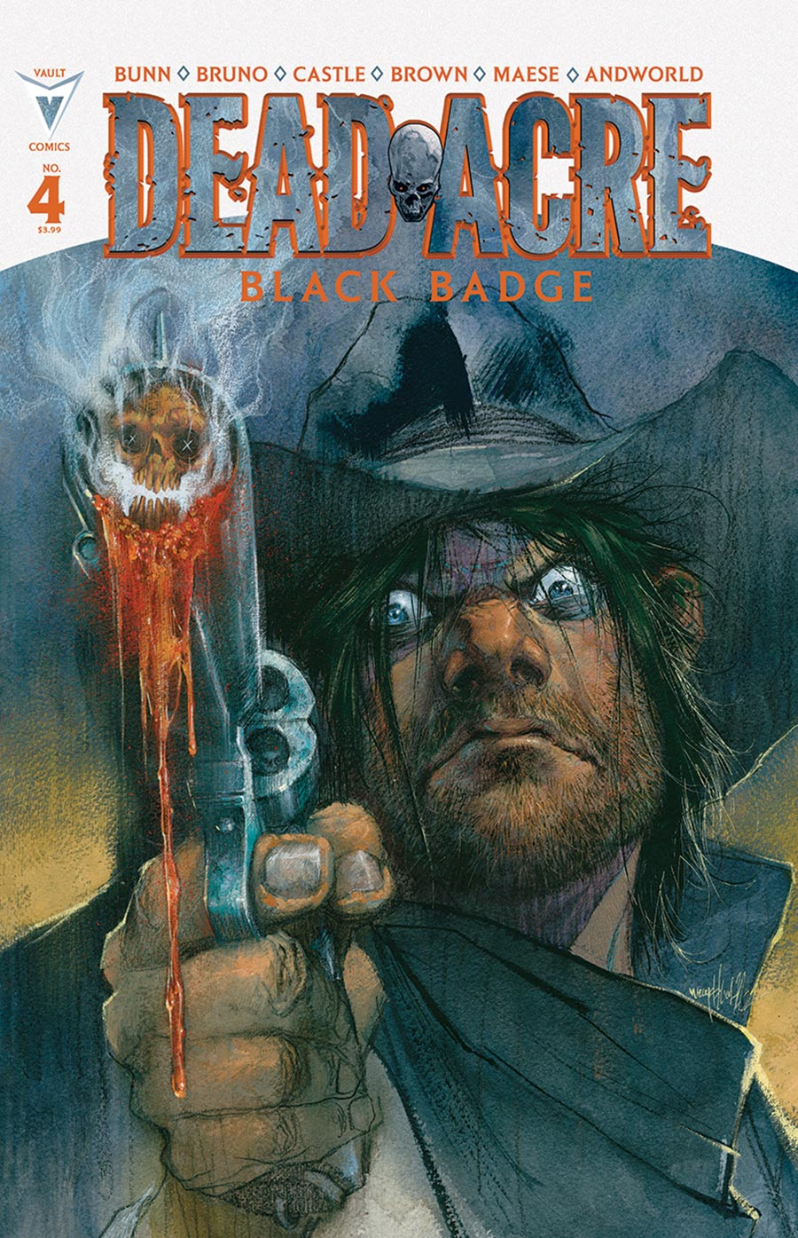 Dead Acre Black Badge #4 Cover C Incentive Jonathan Wayshak Variant Cover