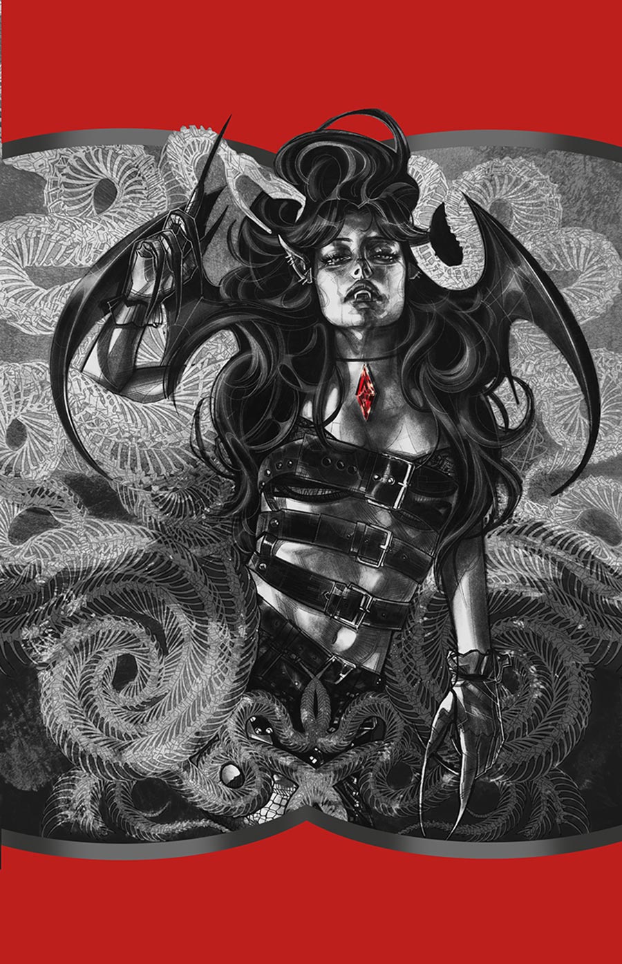Lilith Blood & Burlesque #1 Cover D Incentive Serena Bell Virgin Variant Cover