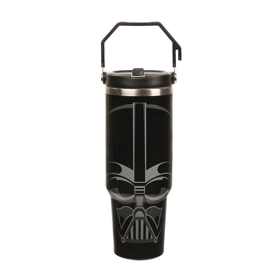 Star Wars Episode IV A New Hope Darth Vader Black 40-Ounce Stainless Steel Water Bottle