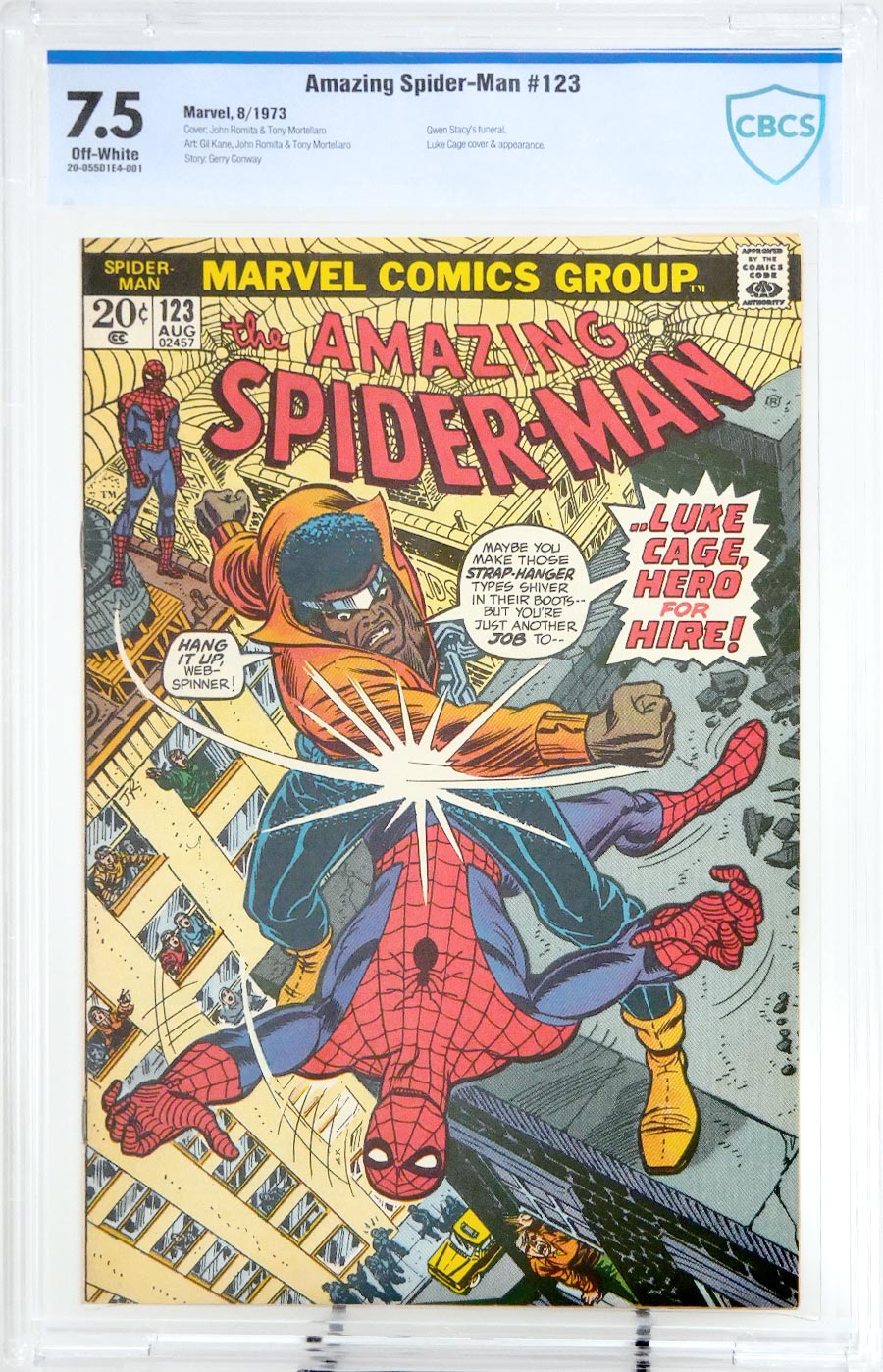 Amazing Spider-Man #123 Cover B CBCS 7.5