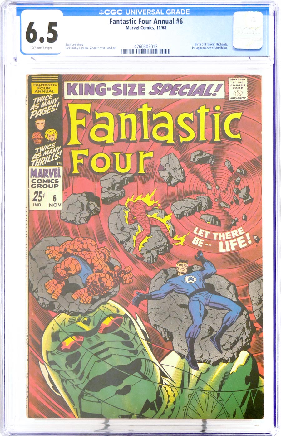 Fantastic Four Special #6 Cover E Regular Edition CGC 6.5