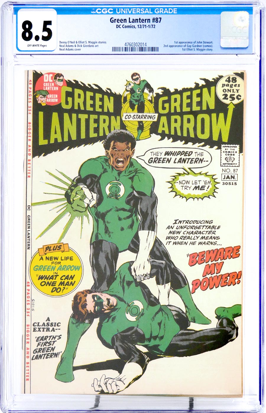 Green Lantern Vol 2 #87 Cover C CGC 8.5