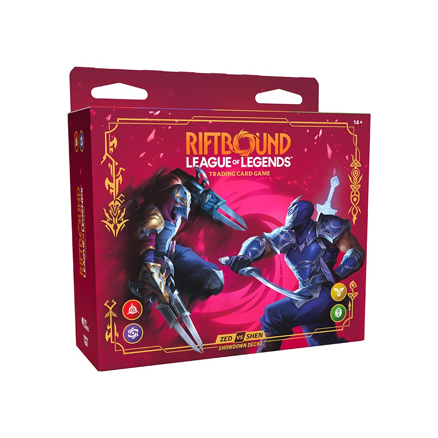 Riftbound League Of Legends Vendetta Showdown Deck Zed vs Shen Deck