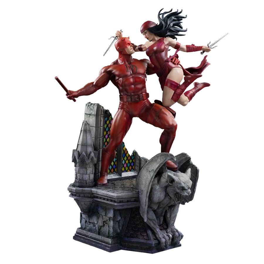 Marvel Daredevil And Elektra 1/10 Scale Statue