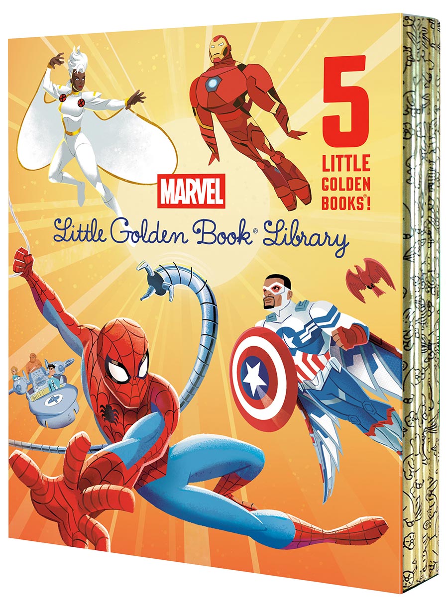 Marvel Little Golden Book Library HC