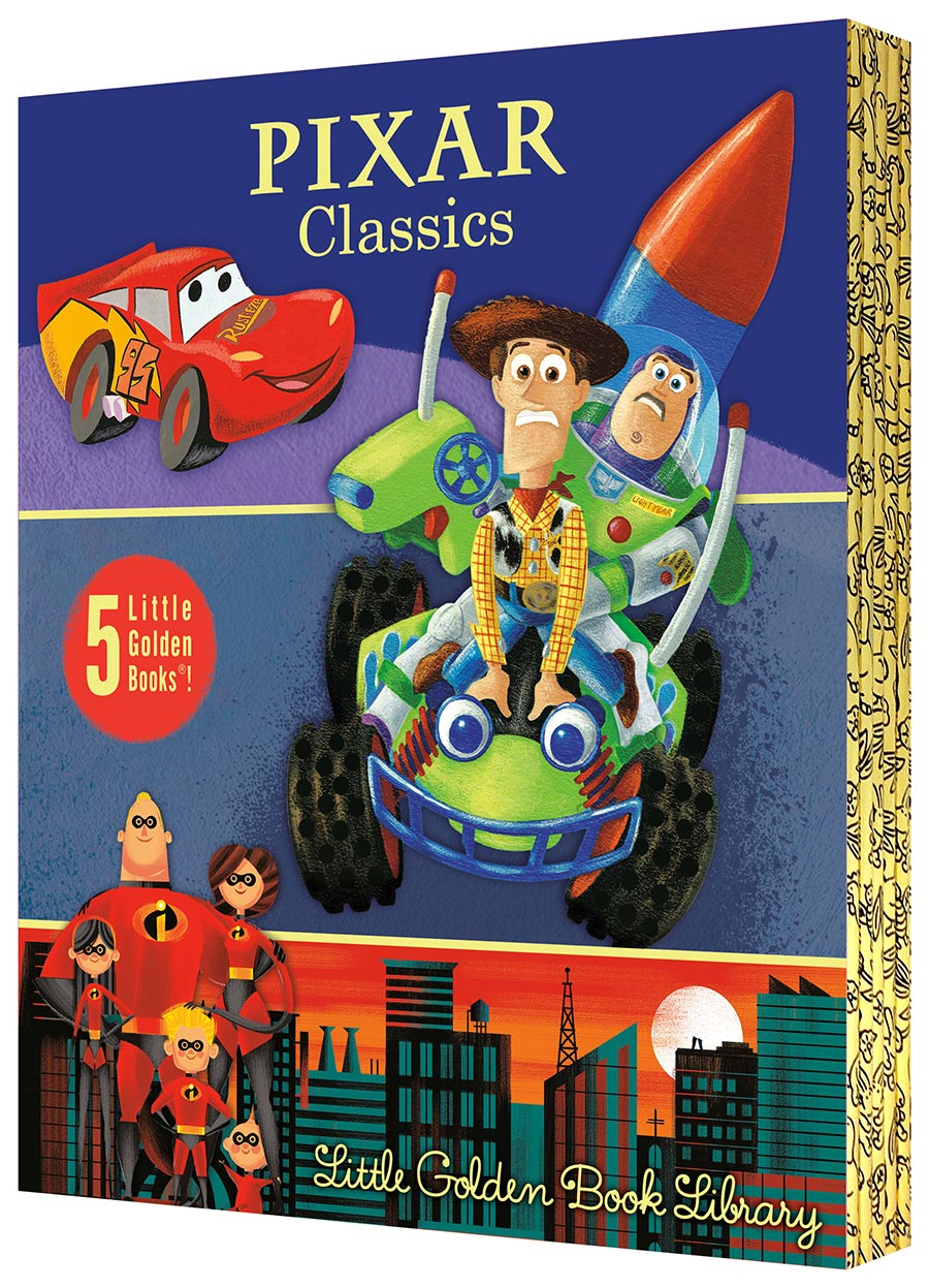 Pixar Classics Little Golden Book Library HC