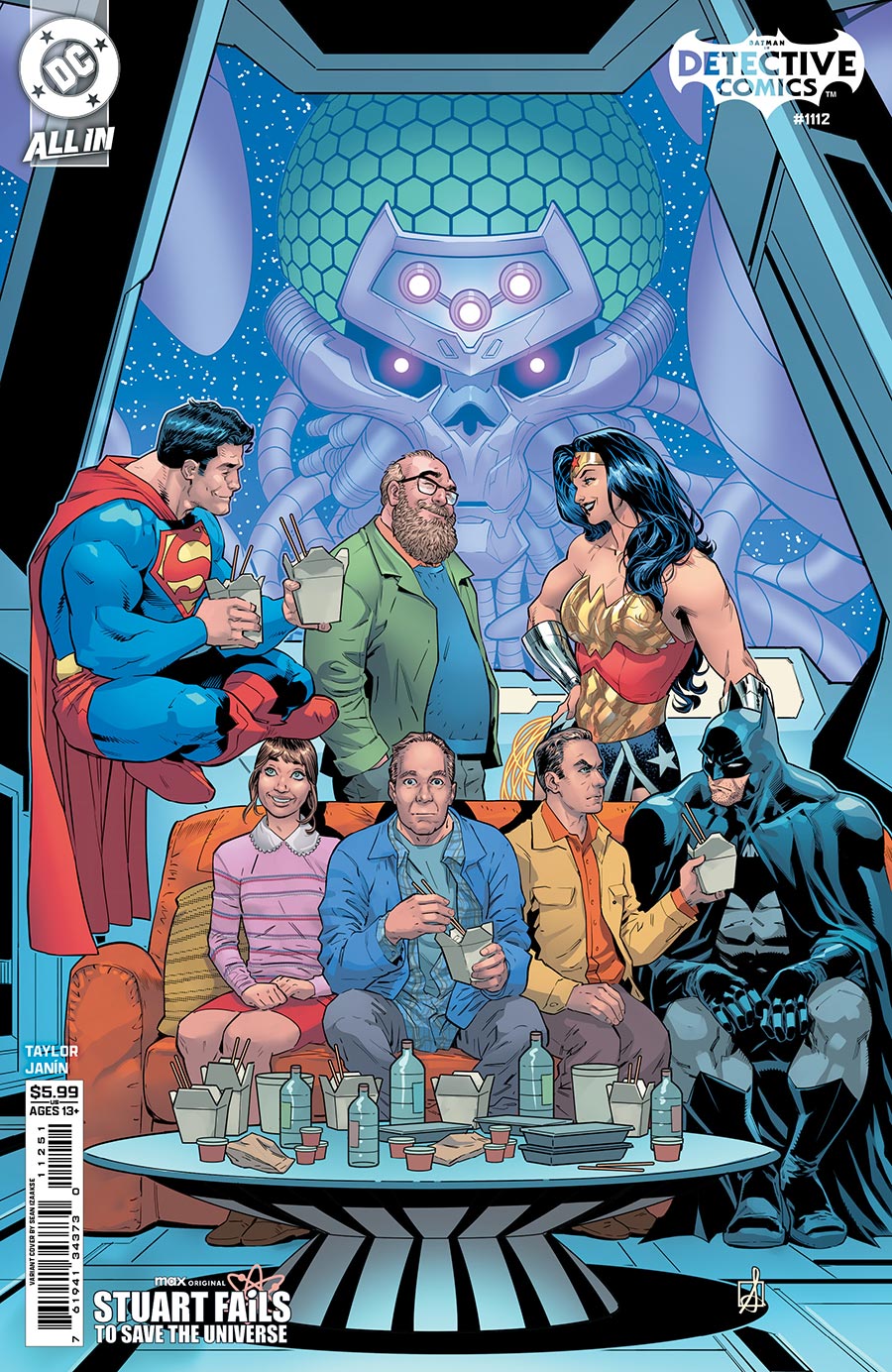 Detective Comics Vol 2 #1112 Cover E Variant Sean Izaakse Stuart Fails To Save The Universe Card Stock Cover (DC All In)