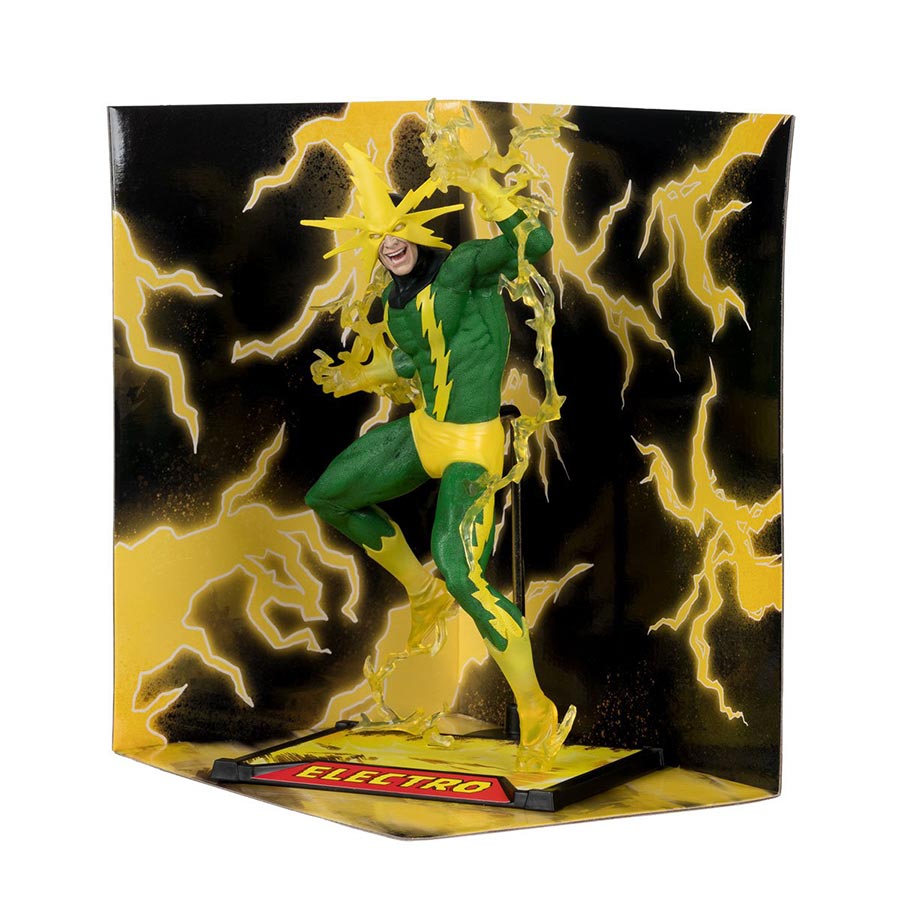 Marvel Electro Joe Fixit 5 1/10 Scale Posed Figure With Scene