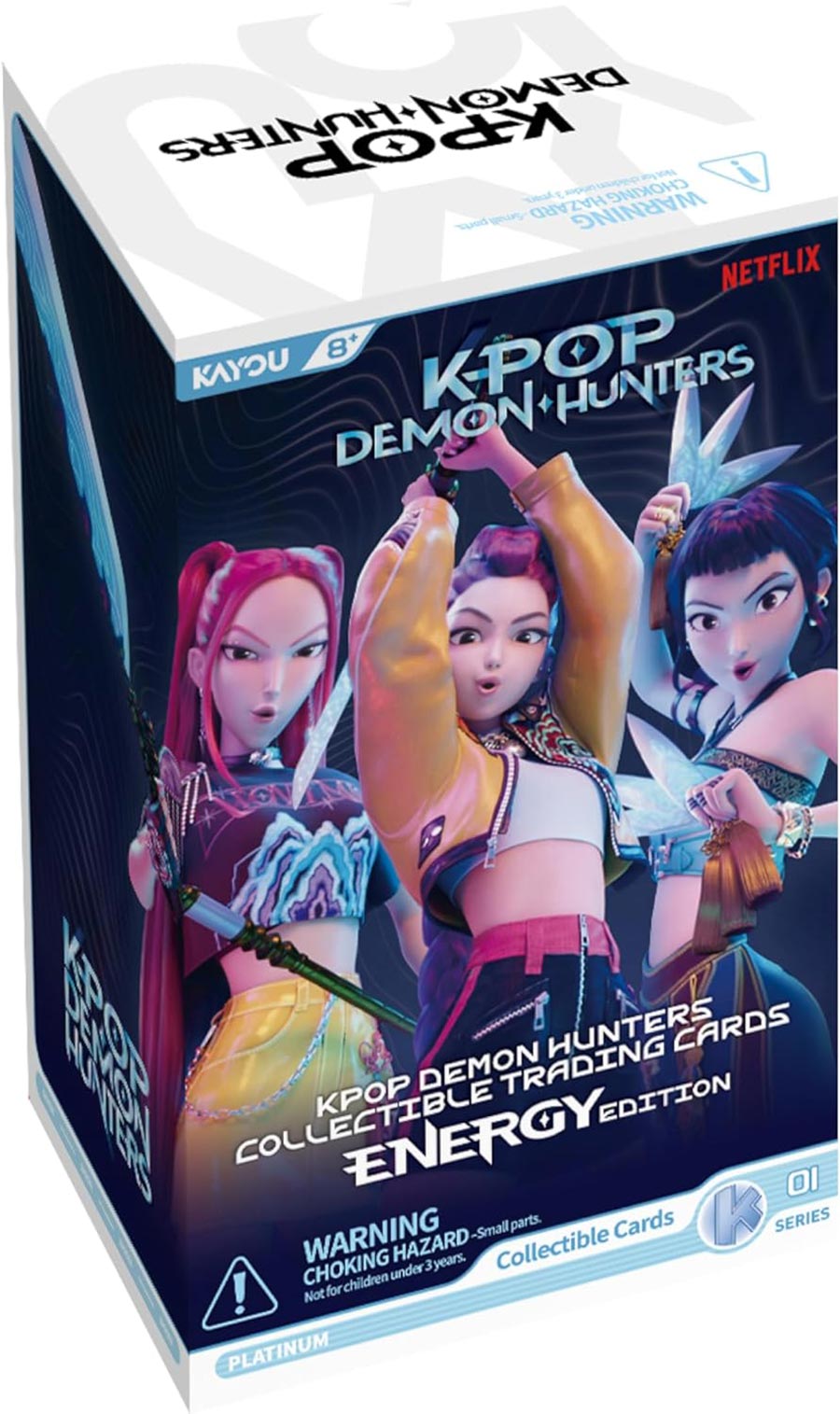 KPop Demon Hunters Energy Edition Series 1 Collectible Trading Card Display Of 12 Packs