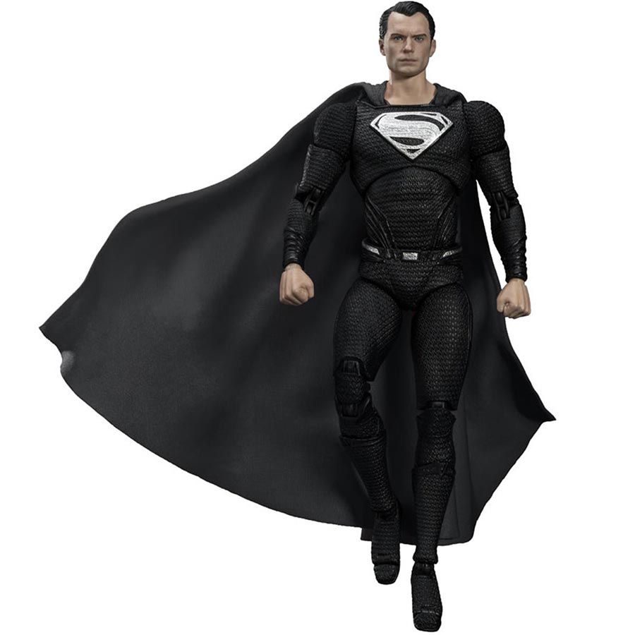 DC Justice League Superman Black Suit DAH-108 Action Figure Shared Exclusive