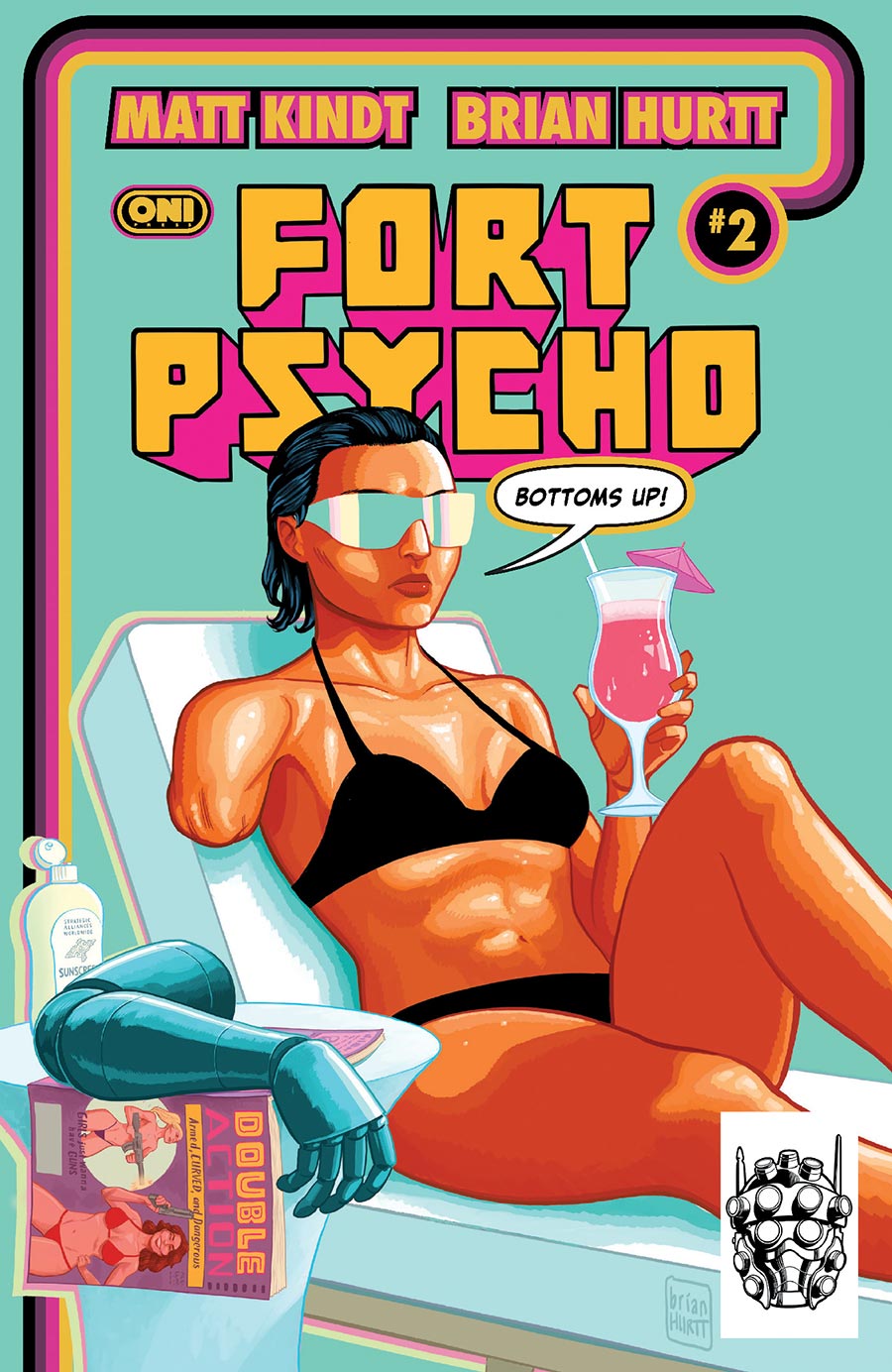Fort Psycho #2 Cover G Variant Brian Hurtt Preorder Bundle Cover