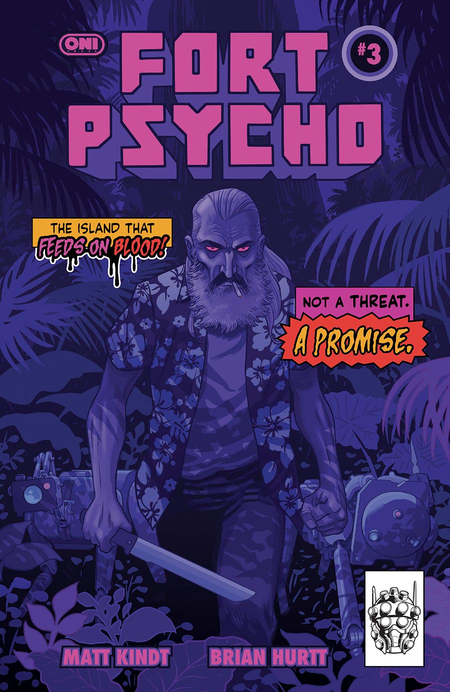 Fort Psycho #3 Cover E Variant Brian Hurtt Preorder Bundle Cover