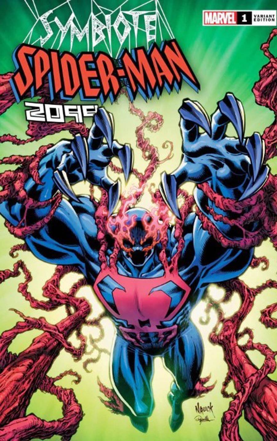 Symbiote Spider-Man 2099 #1 Cover J Hero Initiative Todd Nauck Variant Cover