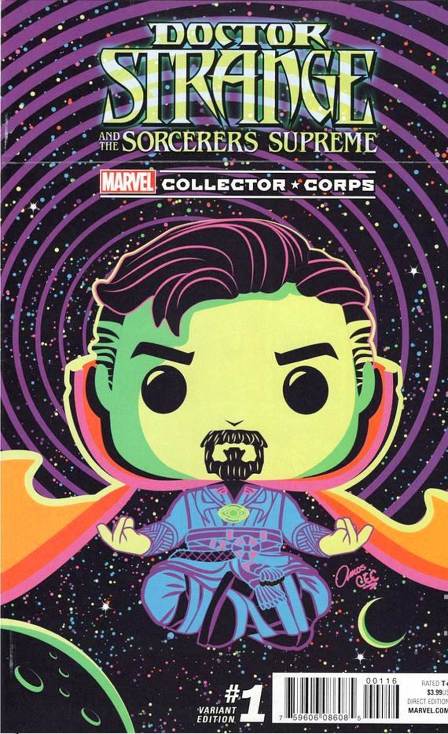 Doctor Strange And The Sorcerers Supreme #1 Cover L Collector Corp Variant Cover (Marvel Now Tie-In)