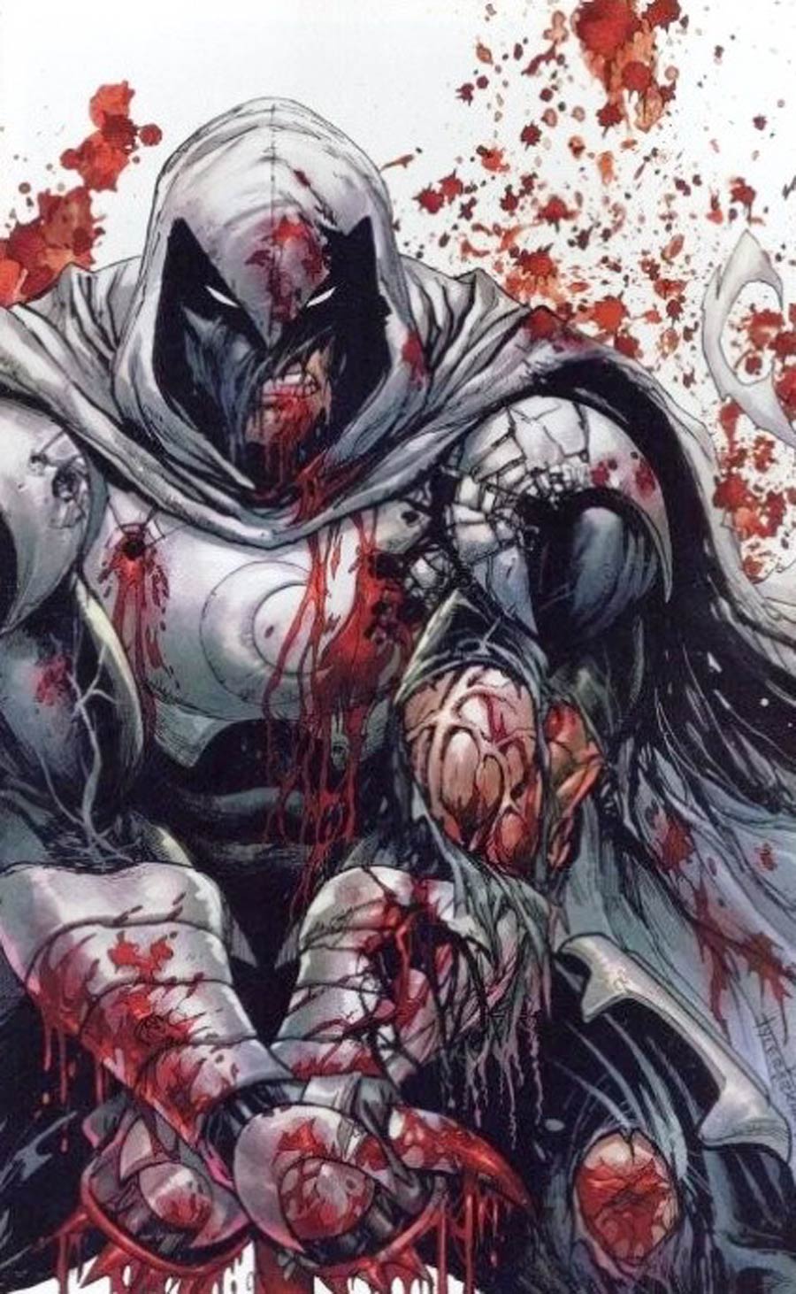 Moon Knight Vol 1 #1 Cover Q WhatNot Facsimile Edition Tyler Kirkham Virgin Variant Cover